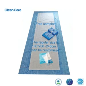Medical Grade Nonwoven Underpad with SAP Core PE Waterproof OEM Service Customized Size Bed Pads