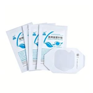 Medical Grade PU Indwelling Needle Patch Hypoallergenic Antibacterial Transparent Wound Dressing for Patients