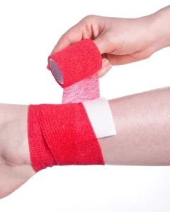 Medical Grade Self adhesive Wrap Elastic Tape Non woven Cohesive Bandage
