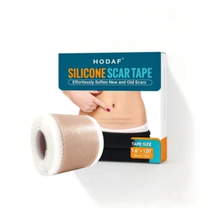 Medical Grade Silicone Scar Tape for C Section Keloid Surgical Scars Reusable Scar Removal Sheets