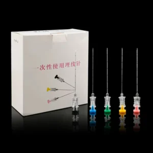 Medical Grade Sterile Catgut Implantation Needles Disposable Implantation Needles Collagen Threads Acupoint Fat Reduction