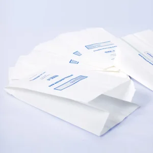 Medical Grade Sterilization Gusseted Paper Pouch Bag Autoclave Surgical Wrapping Use