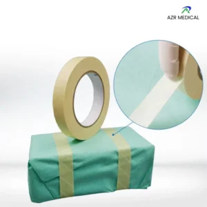 Medical Grade Sterilization Indicator Tape Writeable Autoclave Sealing Tape ISO Certified Medical Paper for Dental