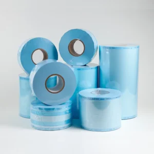 Medical Grade Sterilization Pouch Roll Autoclave Steam Ultrasonic Disinfection Waterproof Self Sealing Dental Clinic Blue CE