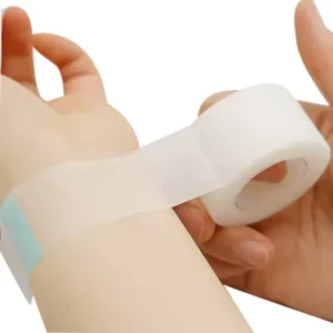 Medical Grade Transparent PE Surgical Tape Roll Waterproof Adhesive for Wound Care