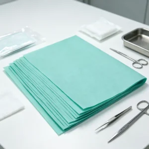 Medical Grade Wrinkled Paper Disposable Sterilization Wrap for Hospital Surgical Tools