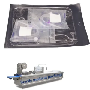 Medical Grade auto packaging machine for sterilized surgical pharm lab disposable supplies