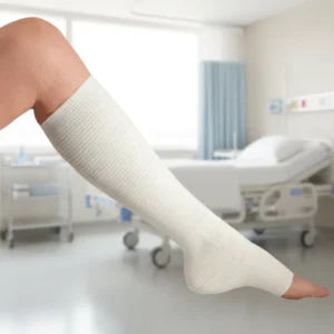 Medical High Elastic Support Body Tubular Bandage CE Certified Polyester Cotton Material