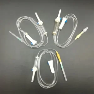Medical High Quality and Price Medical Disposable IV Infusion Giving Set with Filter with CE ISO Veterinary