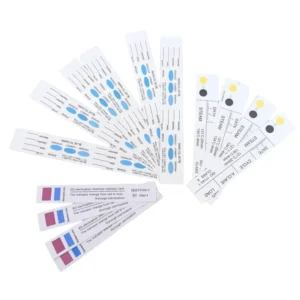 Medical High Temperature for Steam Sterilization Testing Chemical Indicator Cards ISO11140 1 Certified Beverage Food
