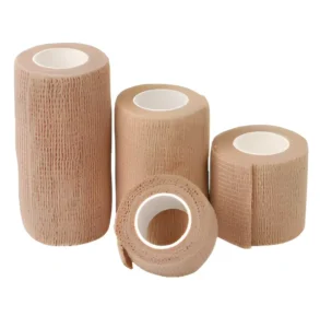 Medical High-elasticity Custom-made Waterproof Self-adhesive Skin Wrapping Elastic Bandage in Various Colors