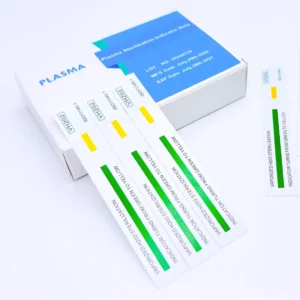 Medical Highly Sensitive Sterilization Plasma Chemical Indicator Strips Card (Green to Yellow)