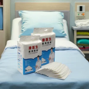 Medical Hospital Patient Disposable Adult Incontinence Underpads Absorbent Quilted Printed 3D Leak Prevention 60x90cm Bed Pads