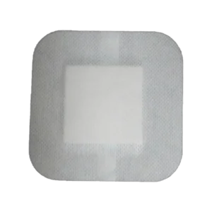 Medical Hypoallergenic Non Woven Spunlace Self Adhesive Wound Dressing Stick Pad High Absorbency Soft ISO13485 Certified White
