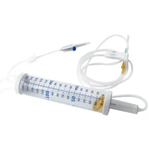 Medical IV Burette Pediatric Infusion Set Disposable IV Infusion Set With Burette