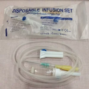 Medical IV Infusion Set Disposable CE ISO Sterile Gravity Administration Intravenous IV Infusion Set Veterinary