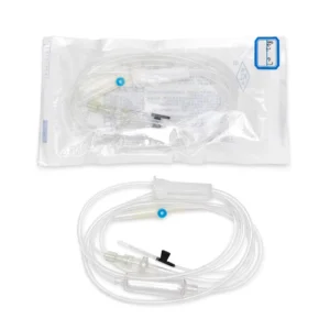 Medical Infusion Set Flow Regulator Drip Set Safe Infusion Set for Hospital