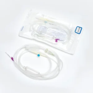Medical Infusion Set Transparent IV Infusion Set Disposable Infusion Set