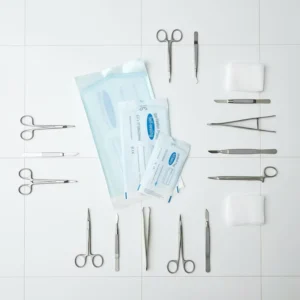 Medical Instrument Sterilization Pouches 70mm*260mm with Customizable Logo for Dental Hospital Clinic Use