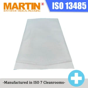 Medical Instrument Sterilization Preparation Tube Pouches Heat Sealable Flat Sterile Bags With Sterilization Indicators