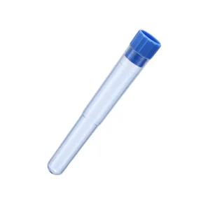 Medical Laboratory Disposable Plastic 12ml Urine Test Tube with Cap for Urine Testing