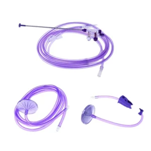 Medical Laparoscopic Surgical Instruments Disposable Purple Laparoscopic Surgery Suction and Irrigation Tube Set