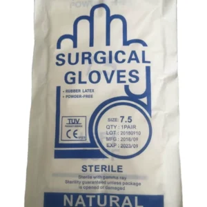 Medical Latex Gloves Sterile Non Sterile Natural Latex Gloves 9 Inches 12 Inches CE ISO
