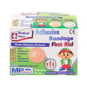Medical Mini Round Band Aid Small Wound Invisible Waterproof Breathable Wrap Made of PE Material