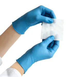 Medical Nitrile Gloves 5.0 Grams 3mil Hospital Doctor Examination Powder Free Blue Disposable Nitrile Hand Gloves for Nurses