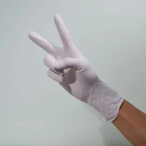 Medical Non Sterile Disposable Latex Gloves Powder Latex Disposable Inspection Examination Gloves Daily Use