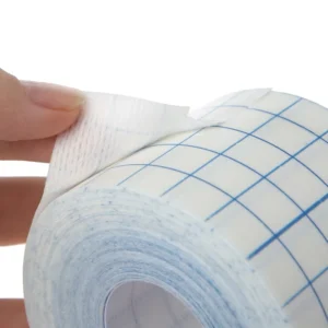 Medical Non Woven Adhesive Dressing Roll Breathable Hypoallergenic Ozone Disinfected Class I Medical Fixation Wound Dressing