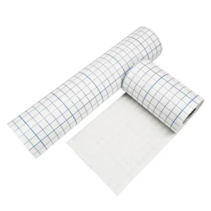 Medical Non Woven Fabric Wound Dressing Material Rolls Transparent Non Woven Absorbent Microfiber Fixing Tape