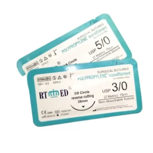Medical Non absorbable Surgical Suture of Nylon