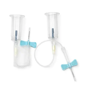 Medical OEM ODM Blood Collection Needle 23G Butterfly Needle Sterile Blood Collection Needle with Pre-attached Holder