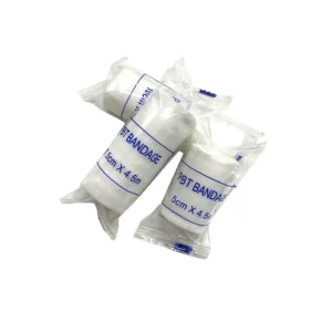 Medical PBT Elastic Bandage Breathable First Aid Conforming Non Woven Self Adhesive Stretch Wound Care CE Certified Class I