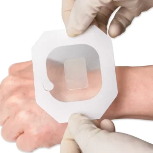 Medical PU Transparent Wound Dressing IV Cannula Venous Needle Catheter Fixation Patch Far Infrared Sterile Class I