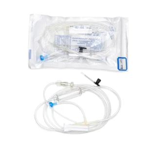 Medical PVC Infusion Set EO Sterile Disposable Infusion Set with Flow Regulator
