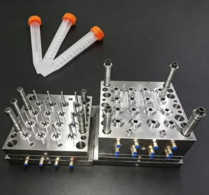 Medical Plastic Injection Mould for Blood Test Tube with +/-0.03mm Precision