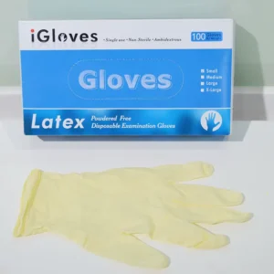 Medical Powder Free Latex Gloves CE ISO Certified OEM Available