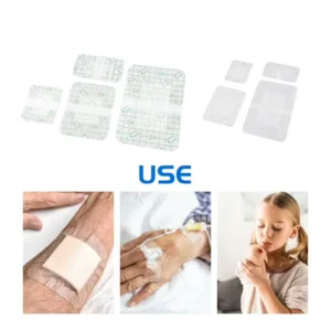 Medical Pu Wound Adhesive Dressing Transparent Waterproof Self adhesive Wound Dressings
