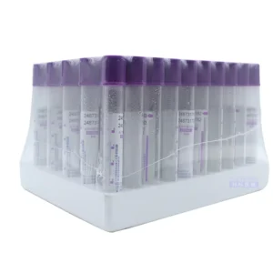 Medical Purple Top 1Ml 2Ml Edta K2 K3 Sample Vacuum Blood Test Collection Tubes 3ml 5ml Pet