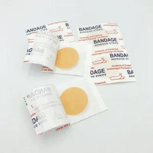 Medical Round Adhesive PE Band Aids Wound Plaster Spot Plaster