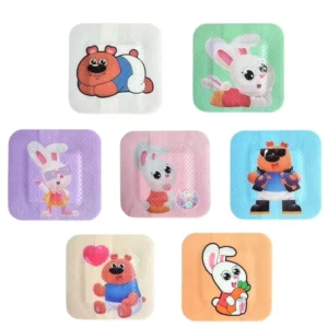 Medical Round Wastproof Adhesive Pe Band Aids Wound Plaster Spot Bandage Plaster for Wound Care