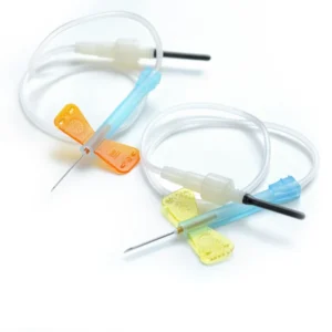 Medical Safety Blood Collection Needle Medical Sterile Disposable Butterfly Scalp Vein Set 21G 23G with Holder