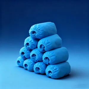 Medical Safety Nonwoven Cap & Shoe Cover Factory Price with Materials PP CPE PE