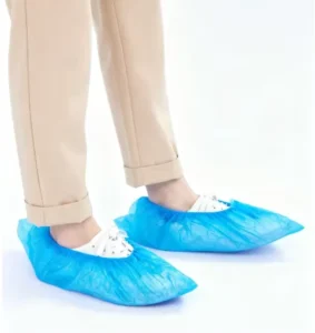 Medical Safety Nonwoven Cap & Shoe Cover with Materials PP PE