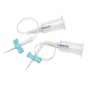 Medical Safety lock Blood Collection Needle Butterfly Wing Retractable Needle Sterile Blood Collection Needle