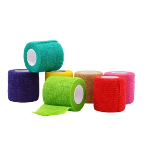 Medical Self Adhesive Cohesive Elastic Bandage Tape Crepe Bandage Wound Dressing Tattoo Bandage
