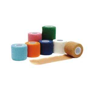 Medical Self Adhesive Elastic Cohesive Bandages Non Woven Cotton Material CE ISO Certified Class I Various Sizes
