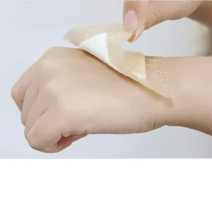 Medical Self Adhesive Silicone Gel and Polyurethane Wound Dressing Waterproof Foam Dressing for Wound Care